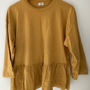 Wilfred 3/4 sleeve top